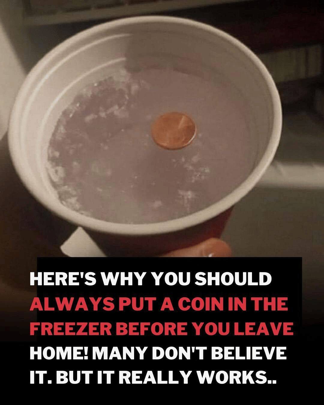 🧊💡 Why Keeping a Coin in Your Freezer Might Be One of the Smartest Household Tricks — Most People Don’t Realize What It Can Tell You