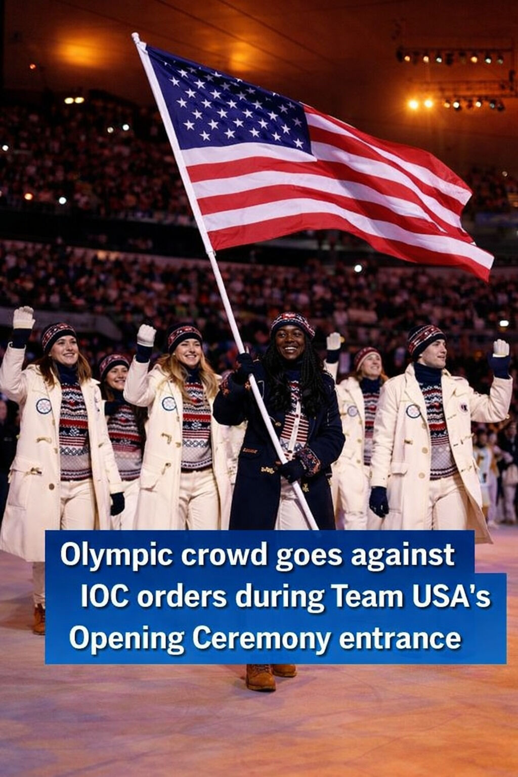 All 92 nations came out for the Opening Ceremony, but what happened during Team USA’s walk-on has caused major controversy.…See more