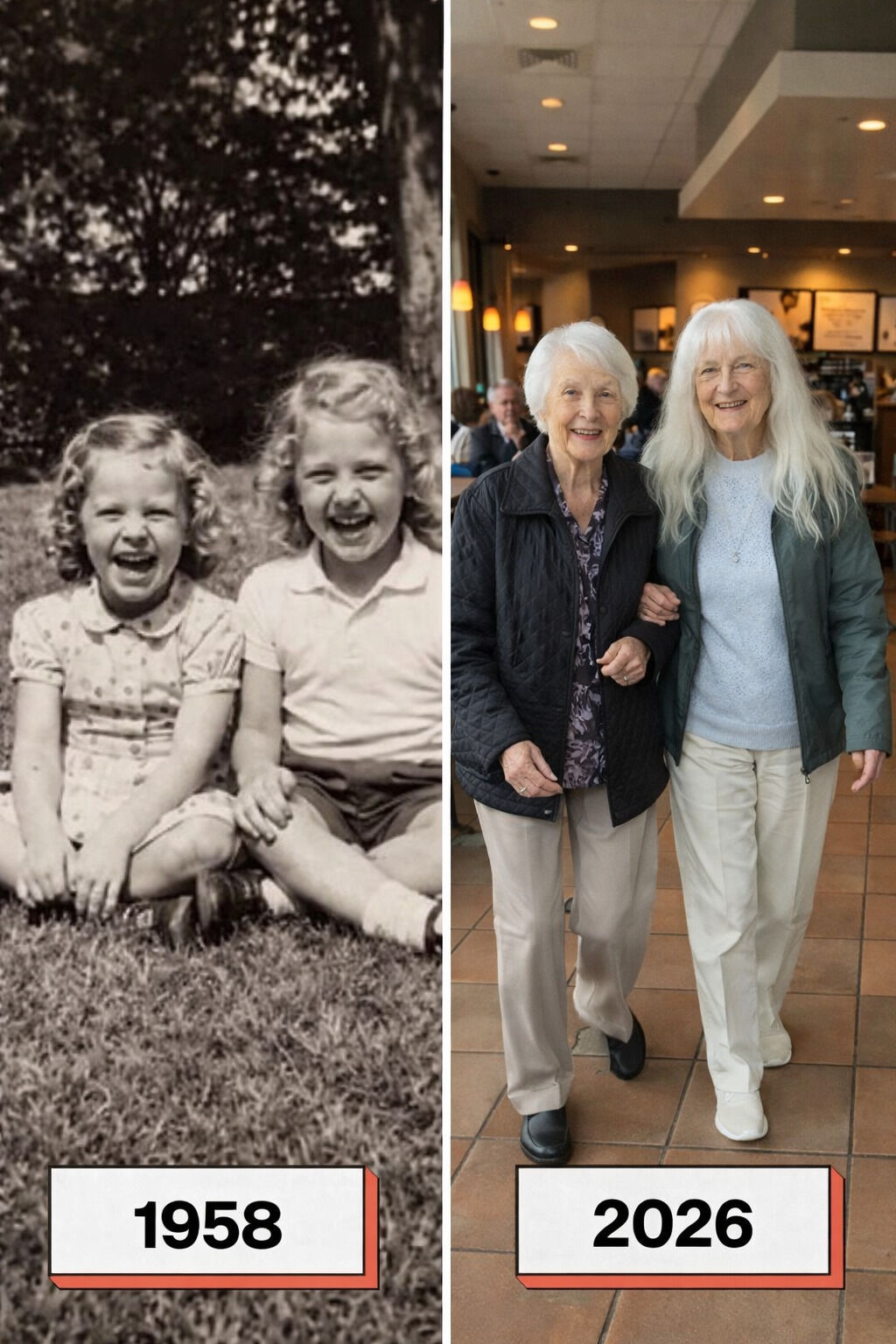 😳 Police Told My Parents My Twin Sister Died — 68 Years Later, I Walked Into a Café and Came Face-to-Face With a Woman Who Looked EXACTLY Like Me 👇