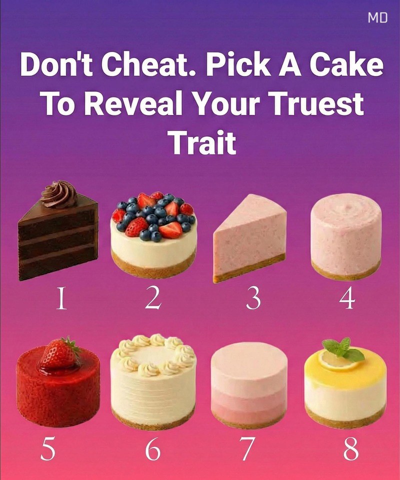 🎂 No Cheating! Pick a Cake and Reveal Your Hidden Personality Trait — The Result Might Surprise You… Check the First Comment 👇